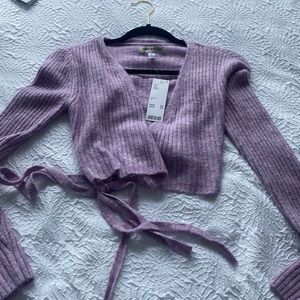 wrap around sweater from urban